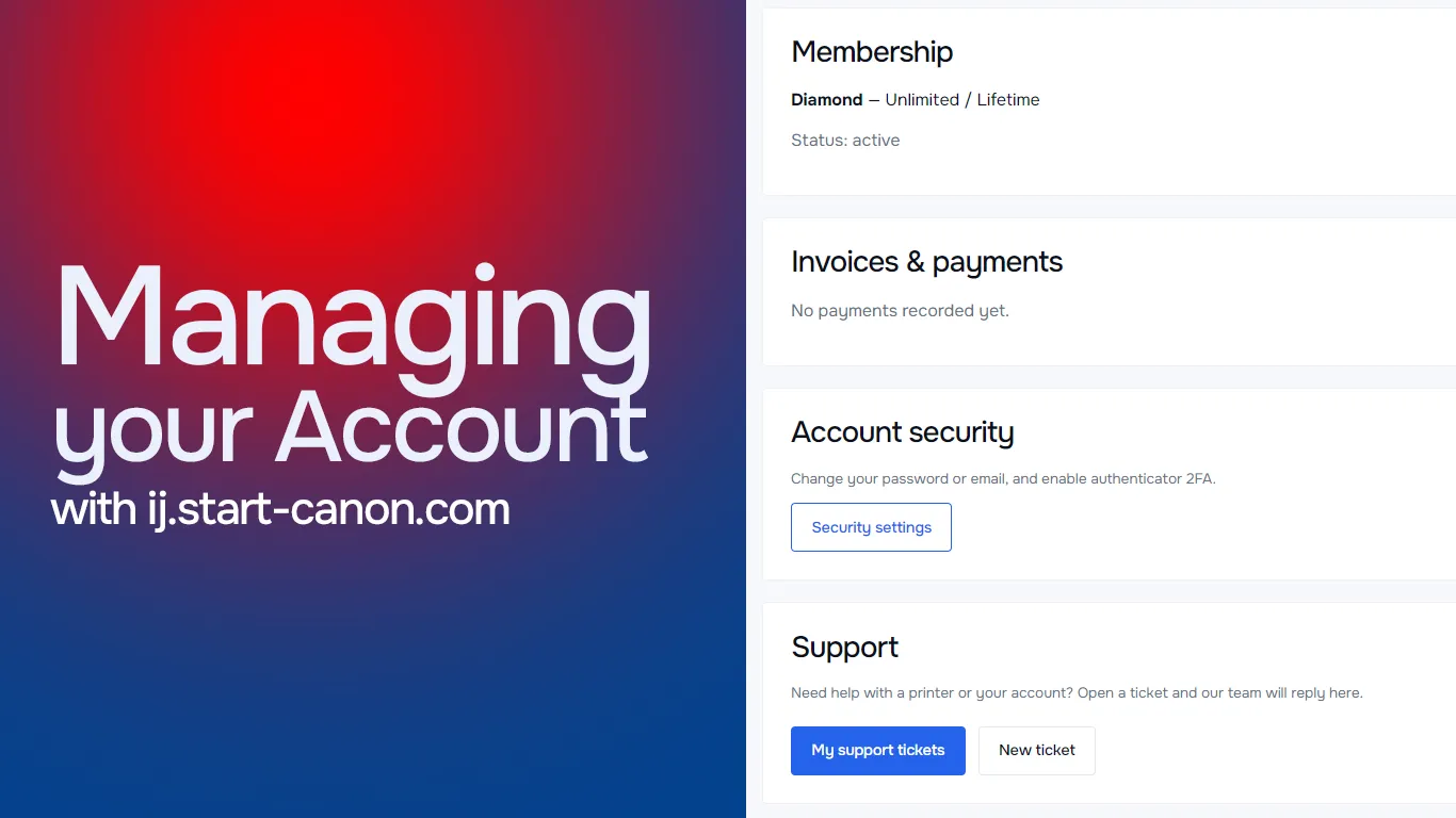 Managing your Account & Subscription