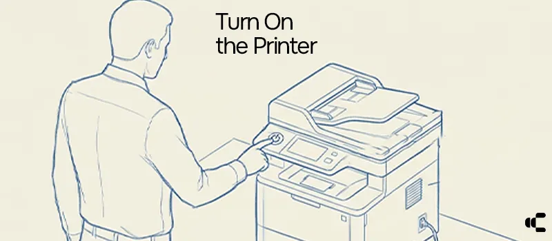 Turn On the Printer