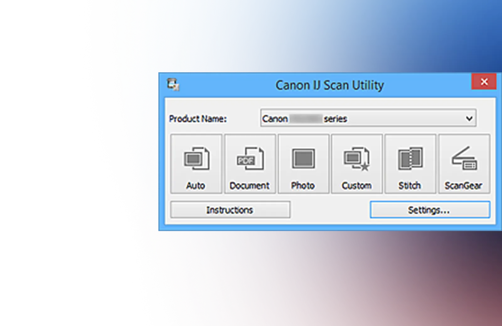 Using IJ Scan Utility