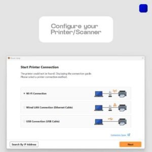 Proceed with Connecting and Configuring your Printer/Scanner.