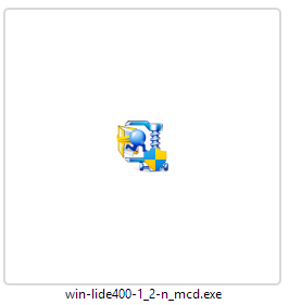 Left Click the Downloaded File.